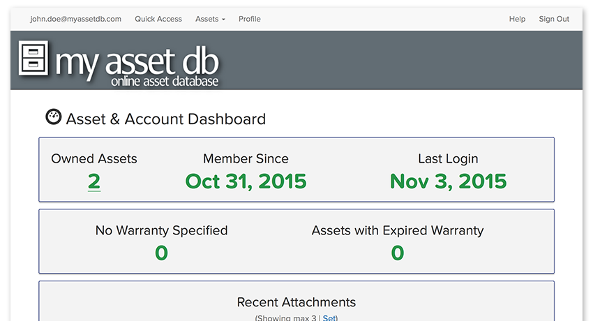 Attach invoices and receipts